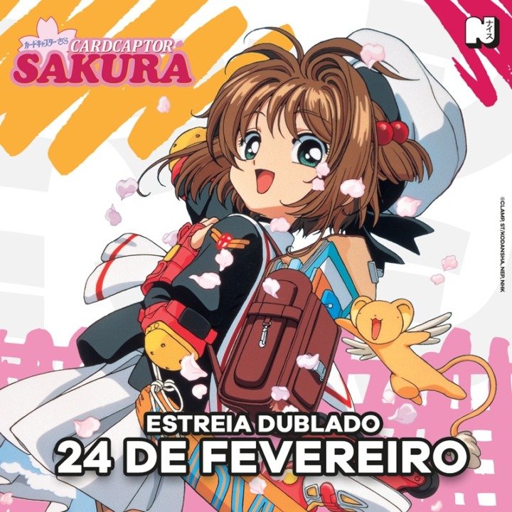 Cardcaptor Sakura estreia no NAISU e na TV Cultura