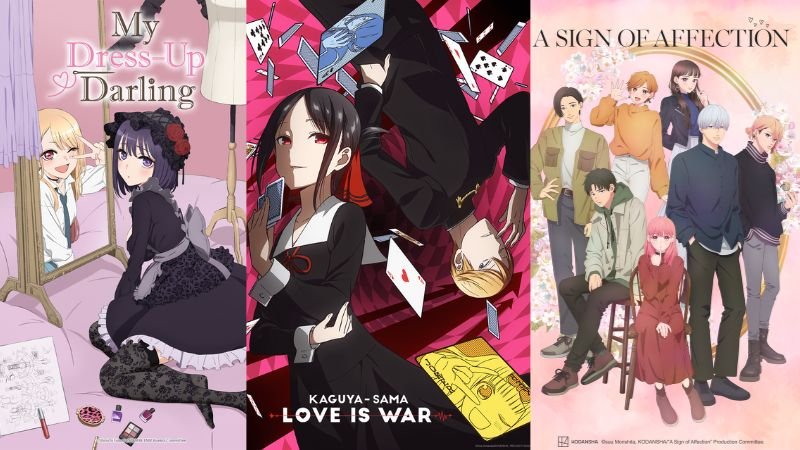 Fevereiro chegou trazendo o clima do romance na Crunchyroll