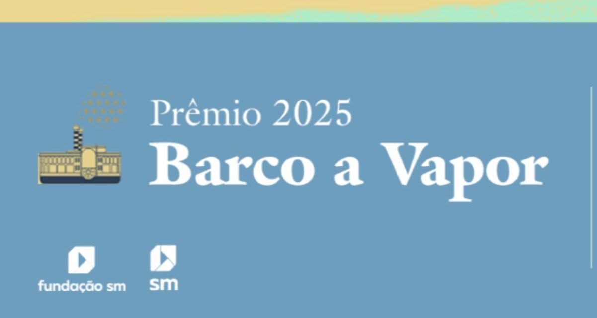 Prêmio Barco a Vapor: inscrições terminam em 14 de fevereiro