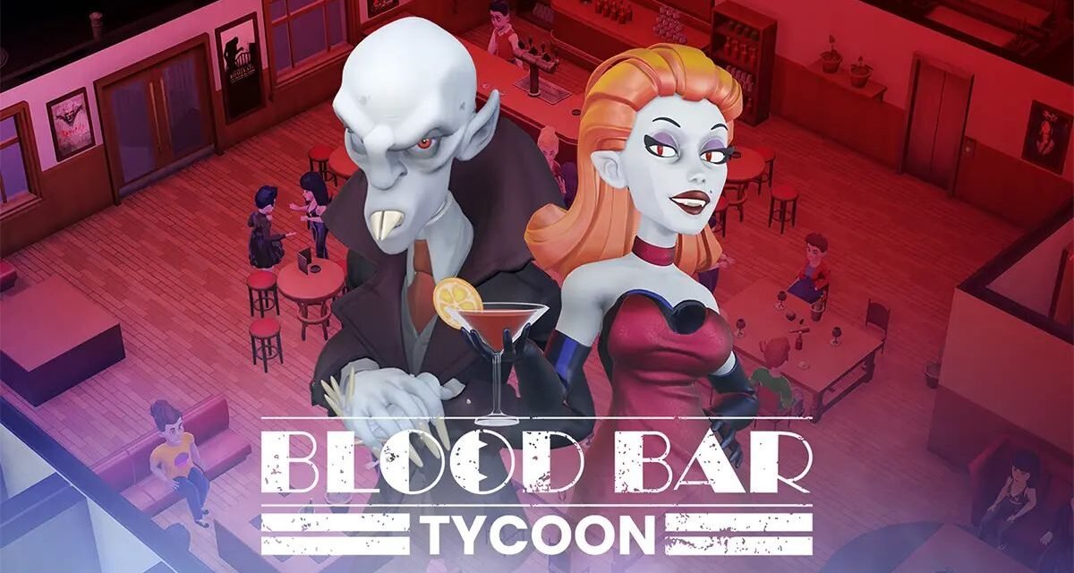 Gerencie um Bar Vampírico em Blood Bar Tycoon