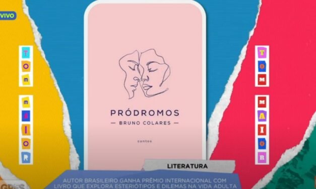 “Pródromos”: Bruno Colares conquista prêmio Latino Book Awards com obra