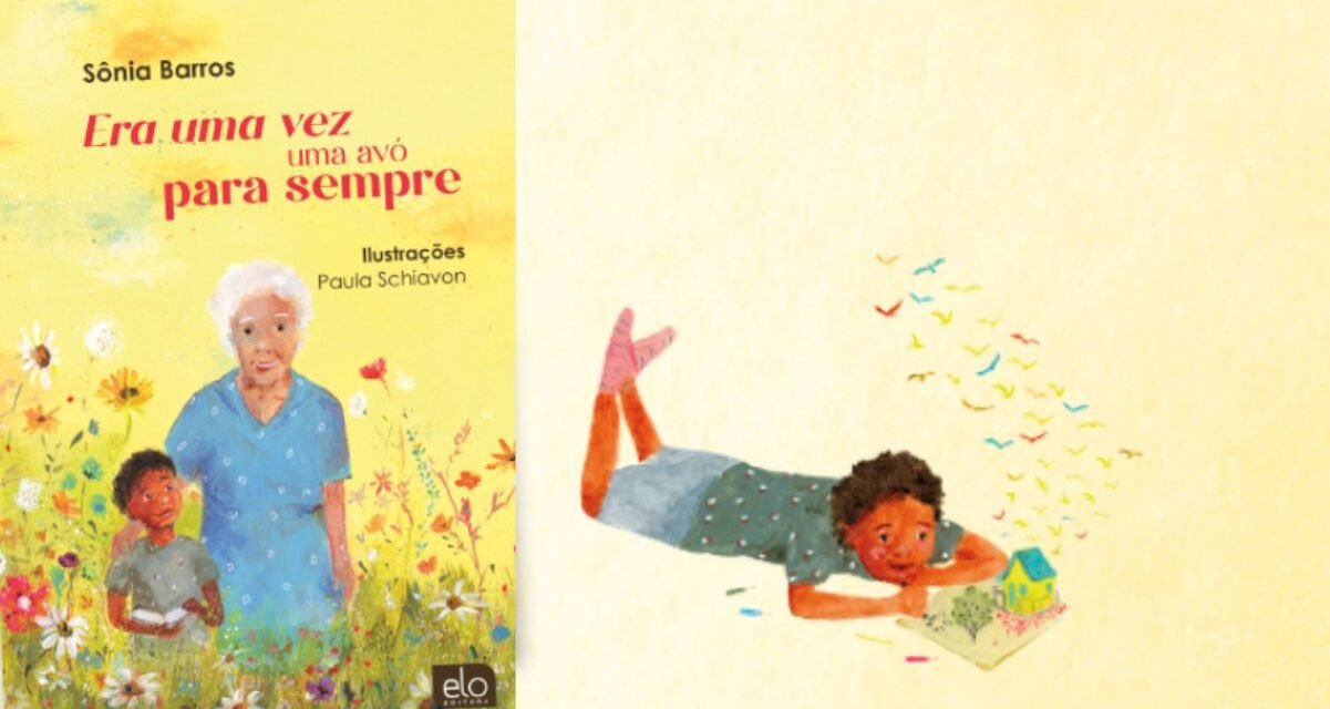 Livro faz relato emocionante de relação entre menino e sua avó