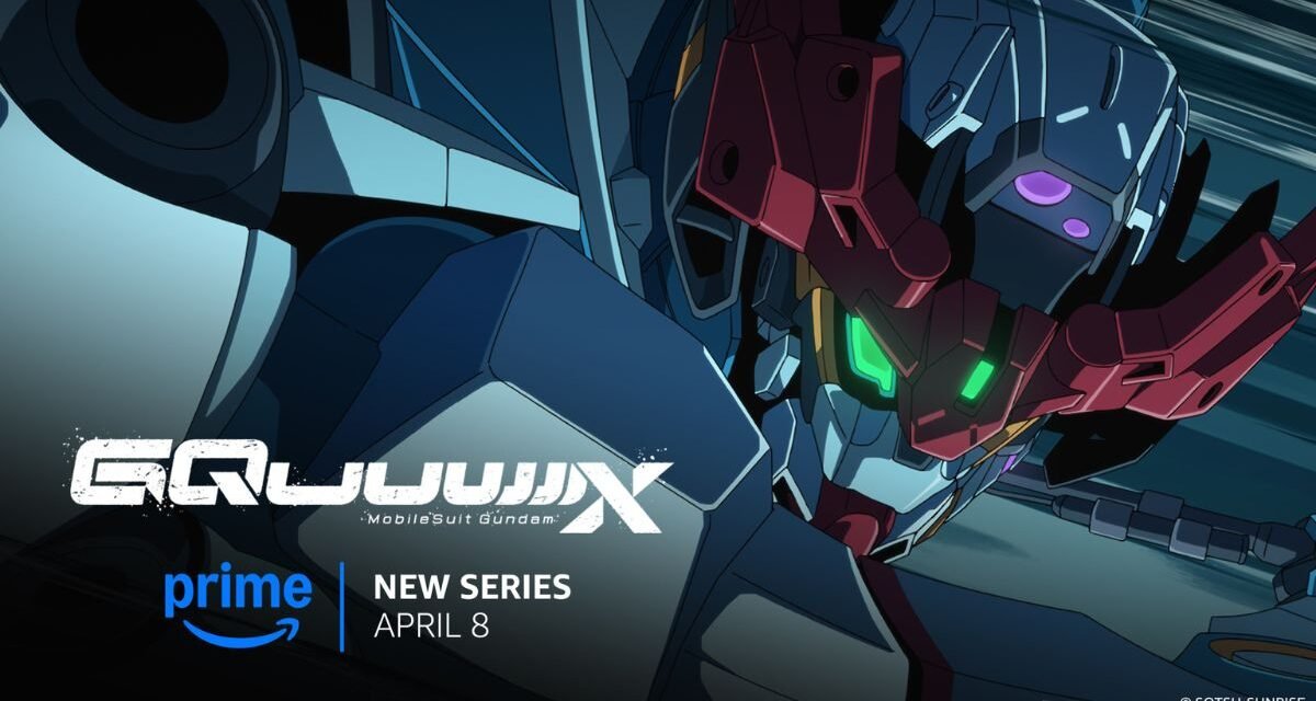 Mobile Suit Gundam GQuuuuuuX | Prime Video exibirá o anime