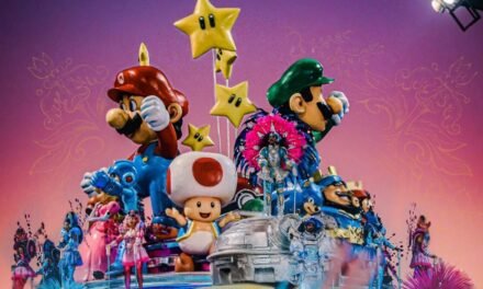 Mario e Nintendo viram tema de desfile campeão do Carnaval 2025
