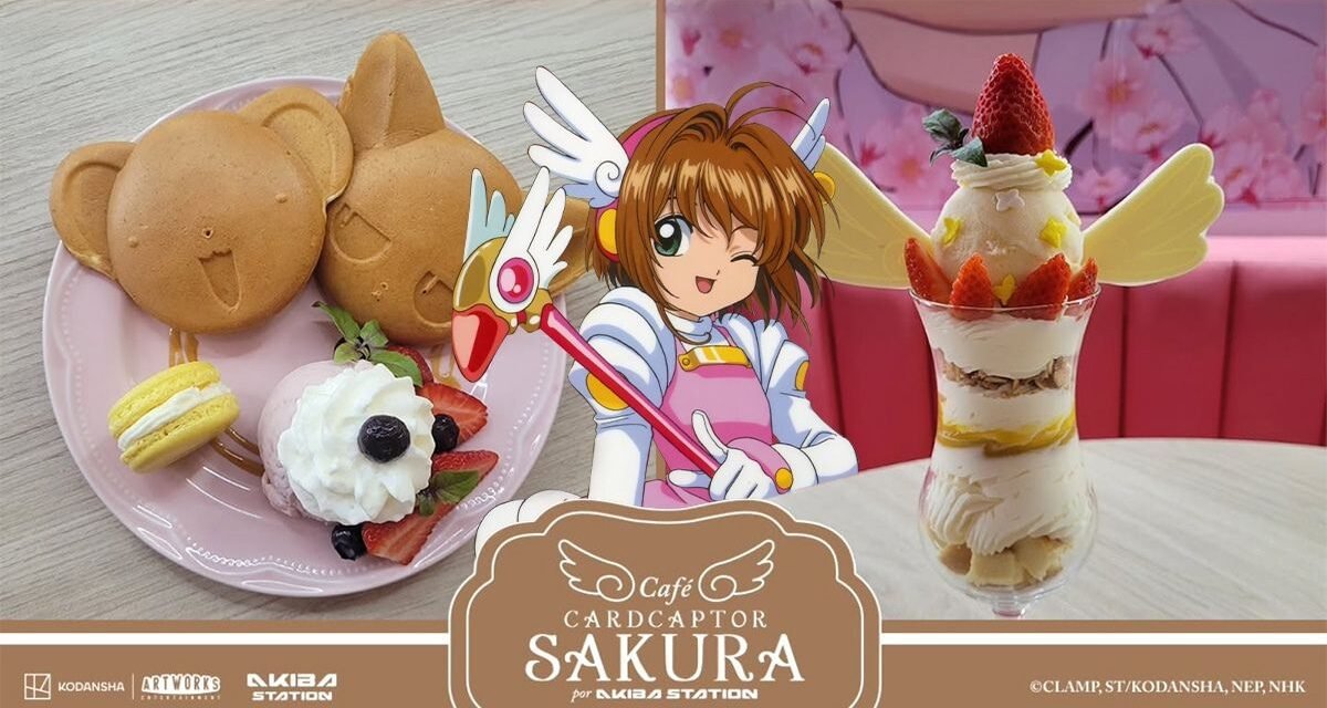 Café temático de Cardcaptor Sakura em São Paulo ganha nova data de inauguração