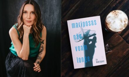 Lu Rodrigues lança “Mariposas não voam longe” em livraria de SP