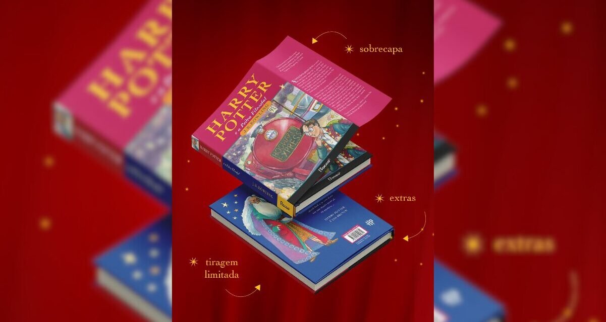 Edição especial de Harry Potter chega às livrarias brasileiras