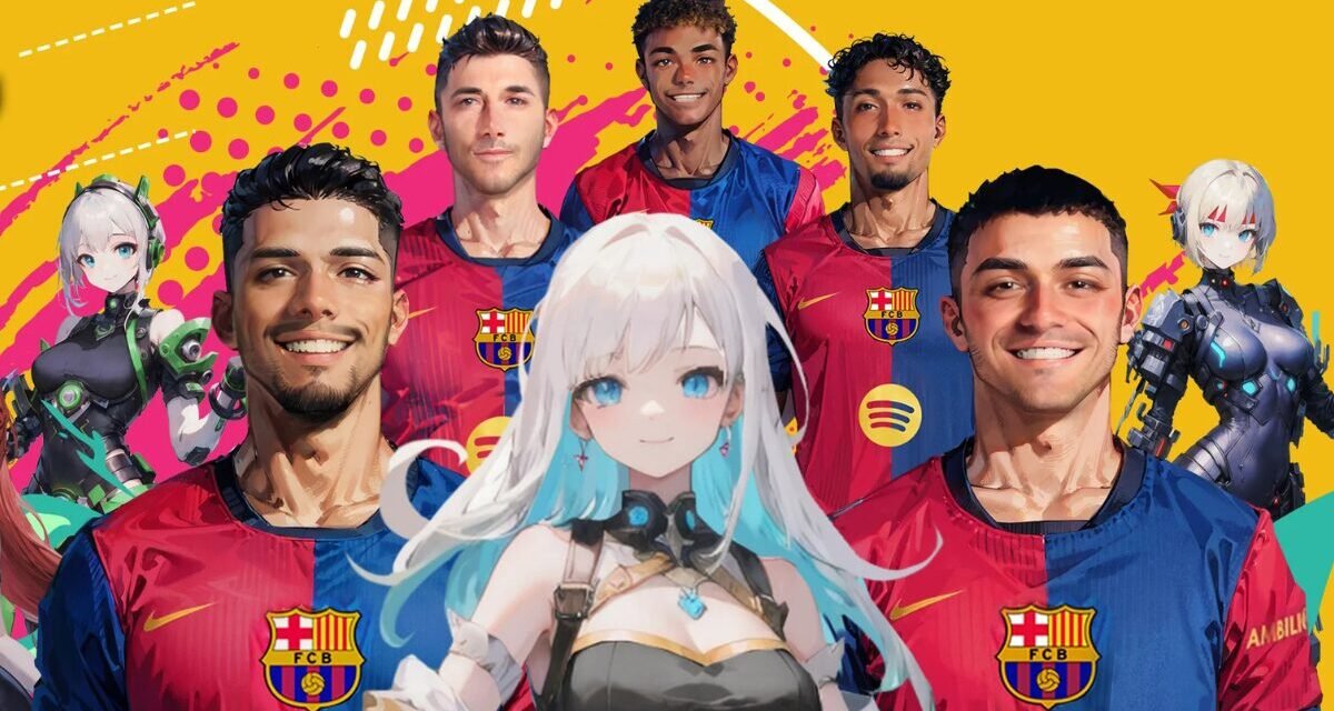 Jogadores do Barcelona viram heróis de RPG em Cyber Angels