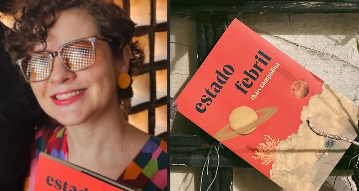 Thaís Campolina lança livro “Estado Febril” no Rio de Janeiro