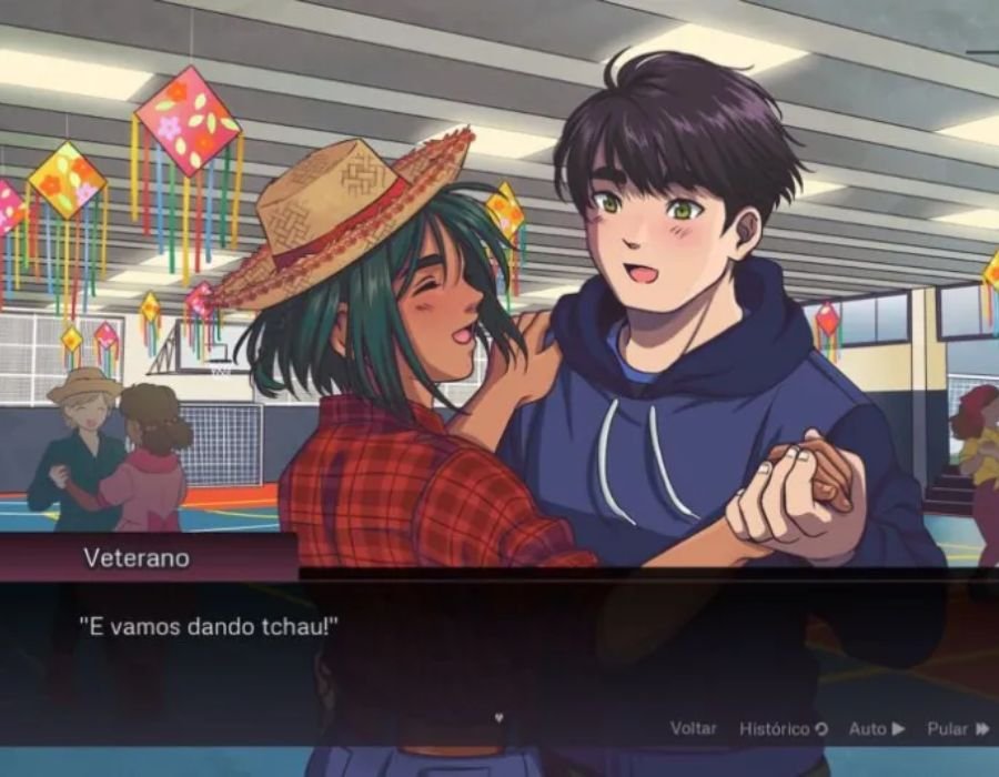 Etsuko e Wen em Pivot of Hearts