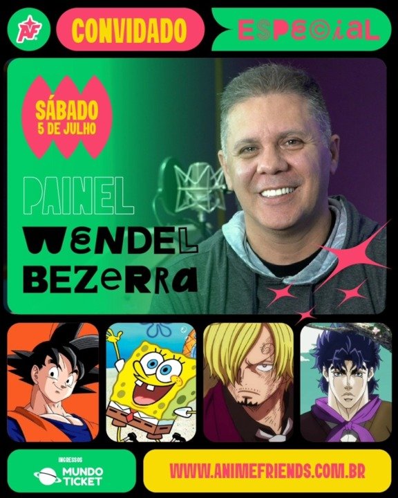 Anime Friends 2025 Wendel Bezerra