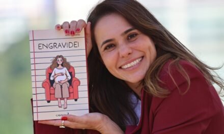 “Engravidei” obra de Andrea Nunes retrata maternidade real