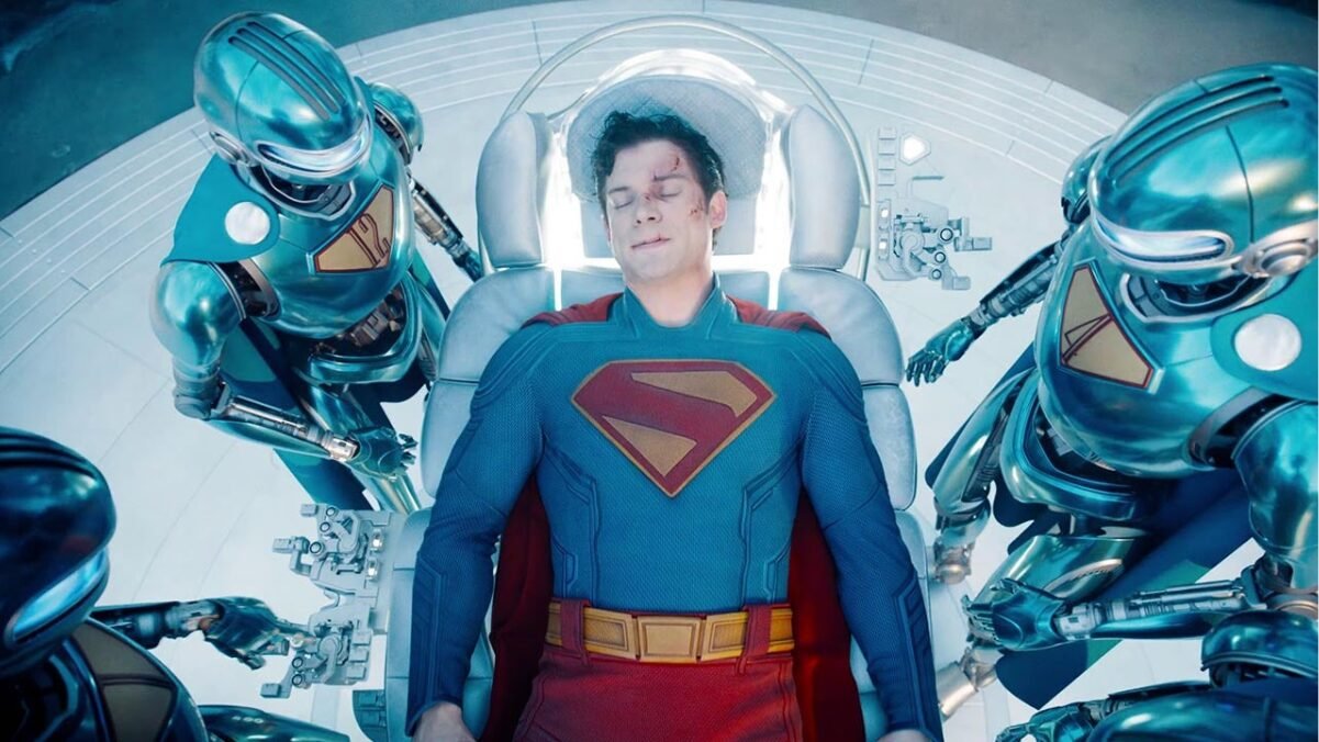 Superman robôs capa