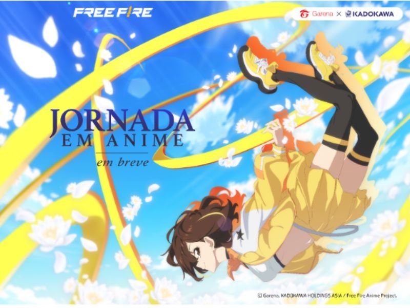 KADOKAWA revela as primeiras imagens do anime Garena Free Fire