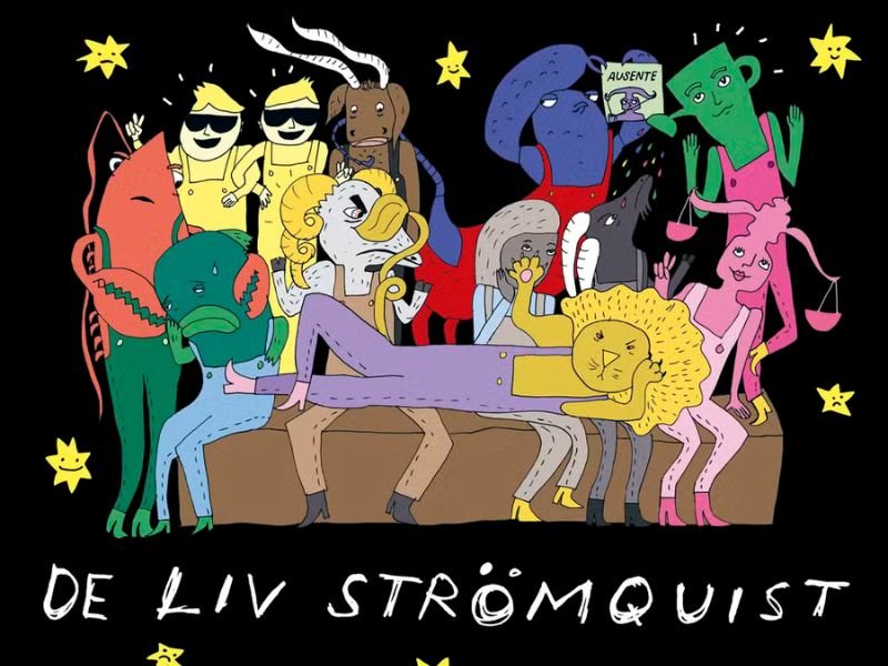 Livro "A astrologia de Liv Strömquist"