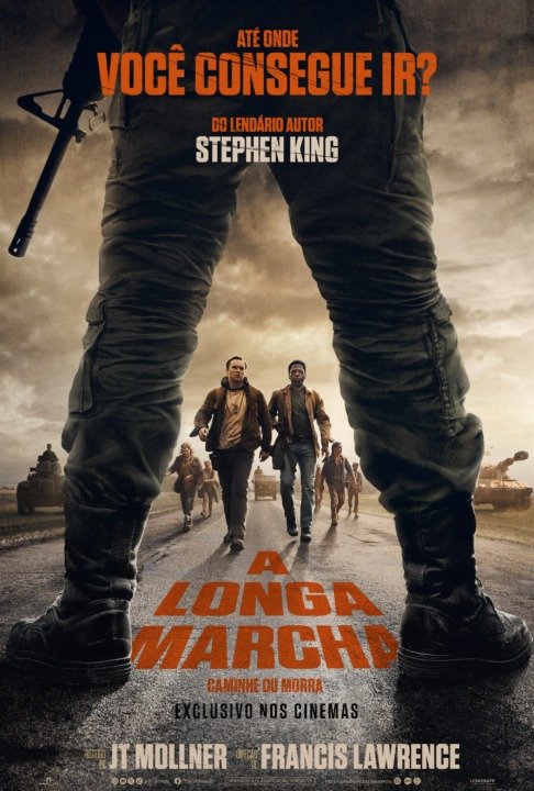 Poster Longa Marcha: Caminhe ou Morra Crédito: Paris Filmes