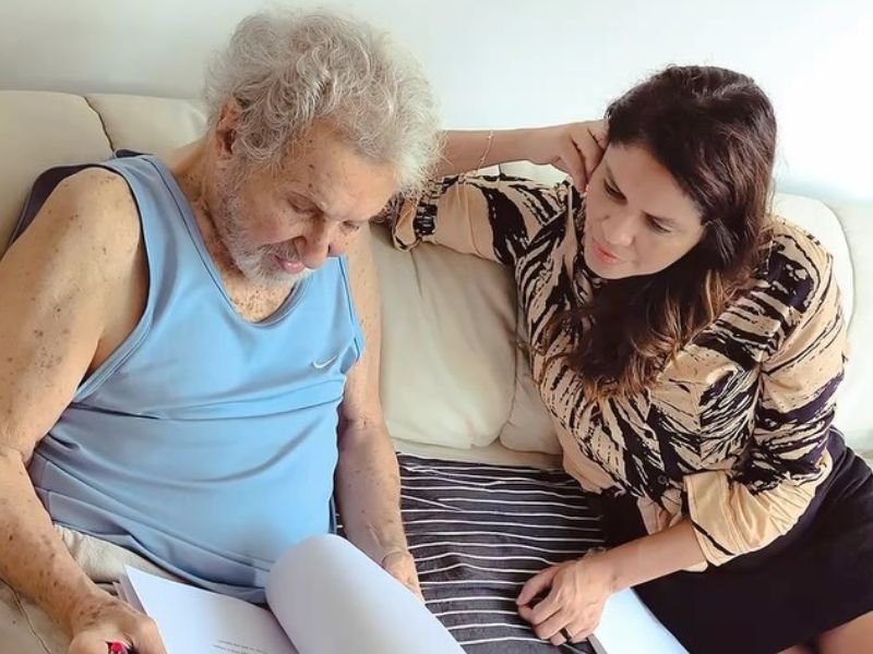 Ruy Guerra e Carla Brasil 