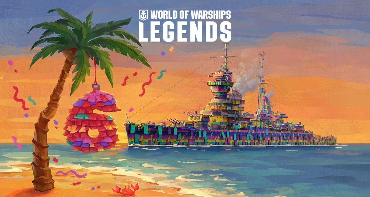 World of Warships: Legends comemora 6º aniversário