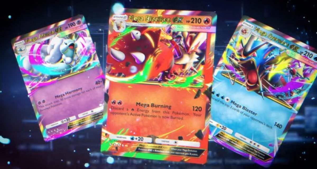 Mega Evoluções chegam ao Pokémon TCG Pocket ainda esse ano