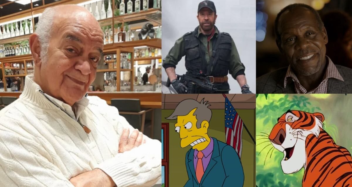 Dublador José Santana, voz de Chuck Norris, morre aos 83 anos