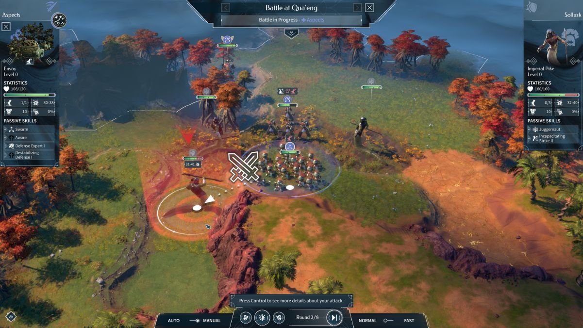 Sistema de Batalha em ENDLESS Legend 2