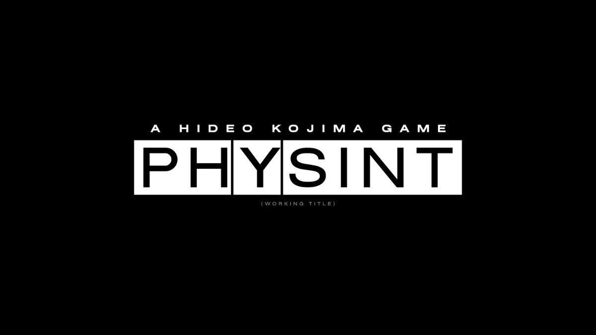 Logo do novo jogo do Kojima 