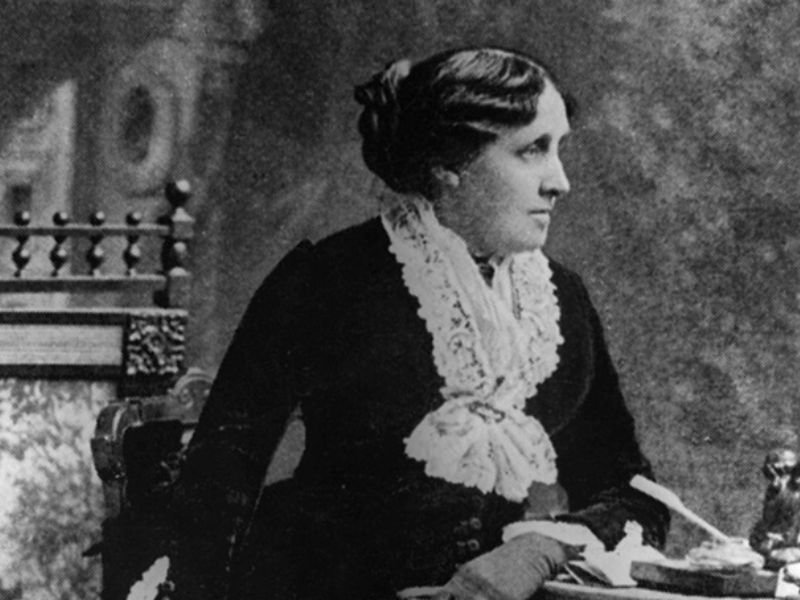 Louisa May Alcott, autora de "Mulherzinhas"
Crédito: Biblioteca do Congresso dos Estados Unidos
