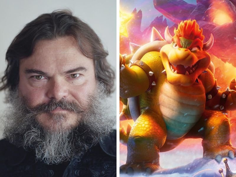 Jack Black dubla Bowser em Super Mario Galaxy