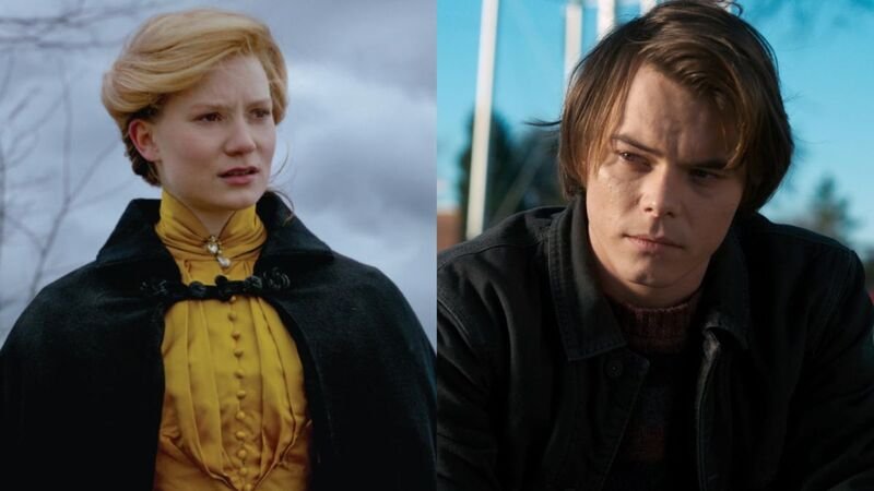 Charlie Heaton e Mia Wasikowska