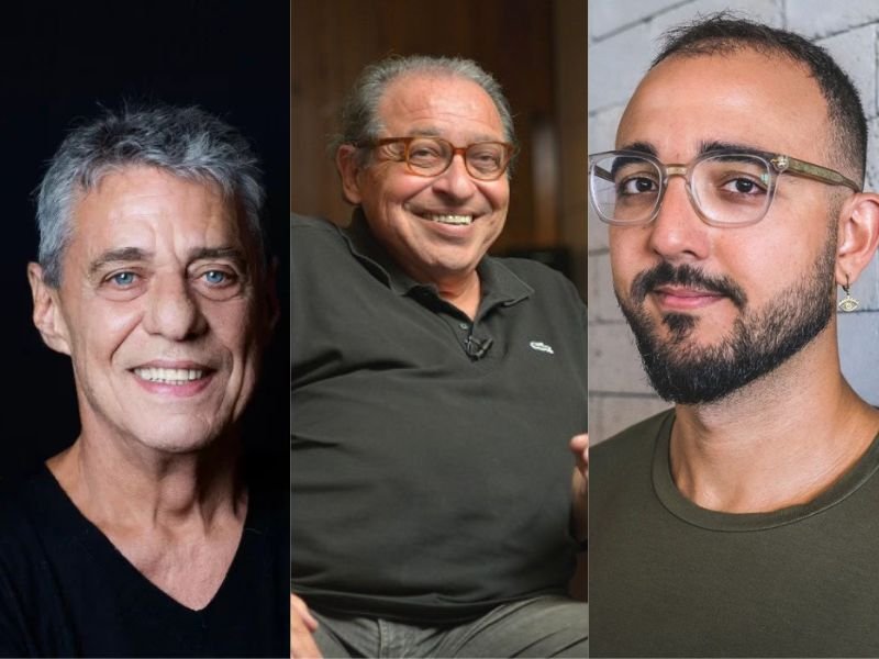 Chico Buarque, Ruy Castro e Raphael Montes são finalistas do Prêmio Jabuti 2025
Crédito: Reprodução