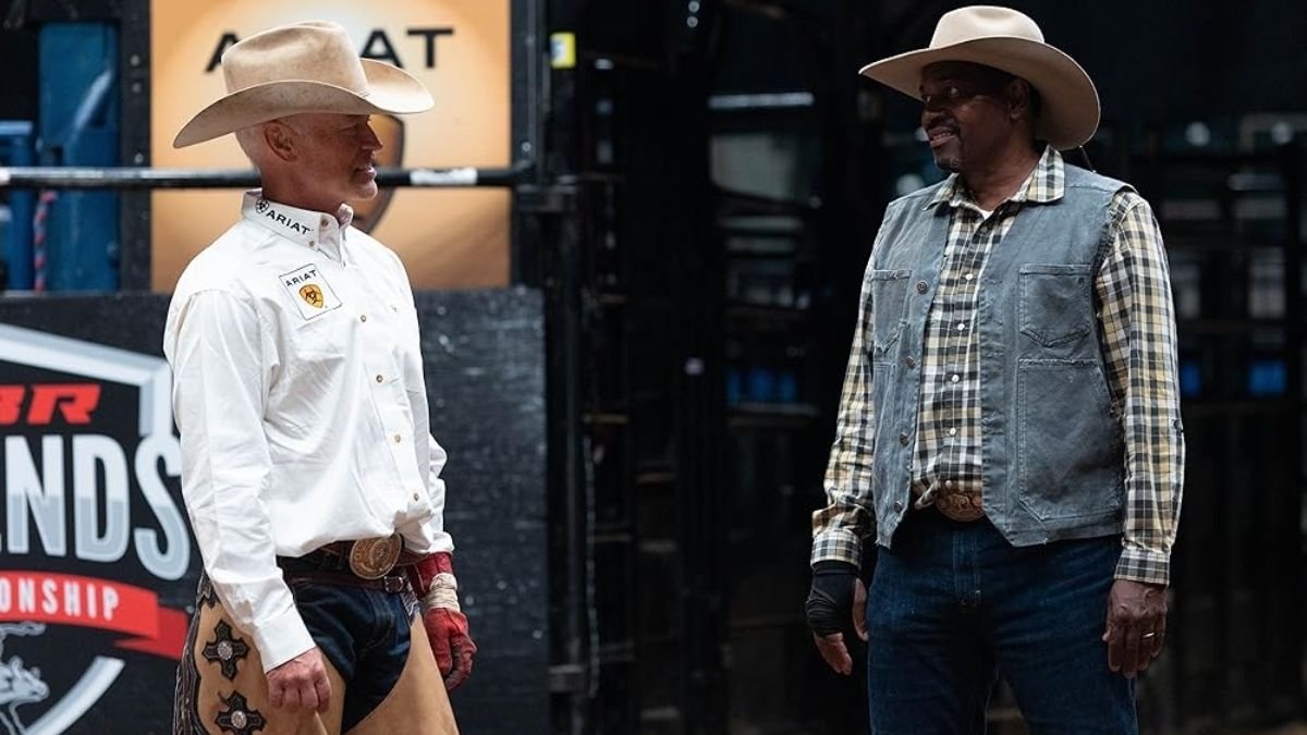 Neal McDonough e Mykelti Williamson no filme "O Último Rodeio".