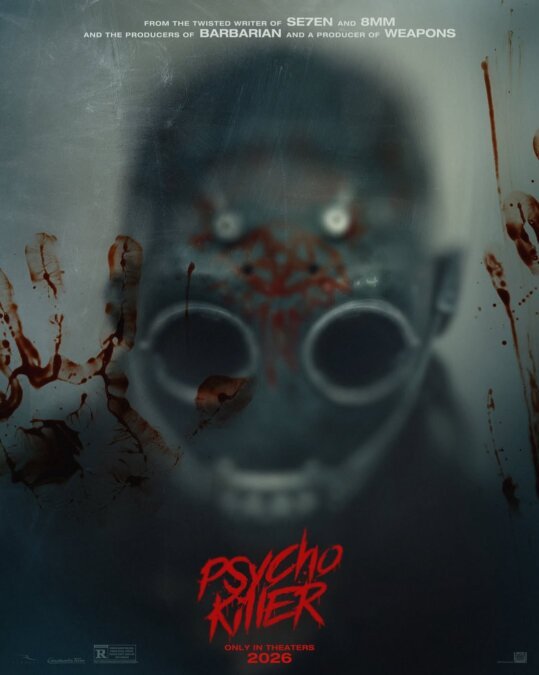 Poster Oficial do filme Psycho Killer 