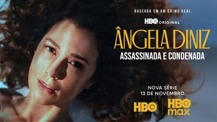 Pôster de "Ângela Diniz: Assassinada e Condenada".