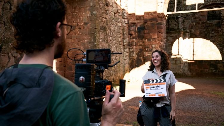 Bastidores de "Linhas da Terra e do Tempo"