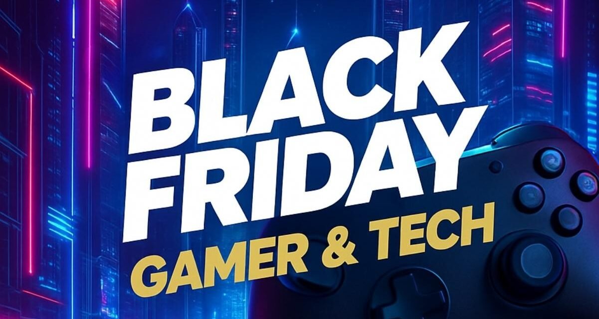 Black Friday Gamer & Tech 2025: aproveite os melhores preços em consoles, acessórios e periféricos