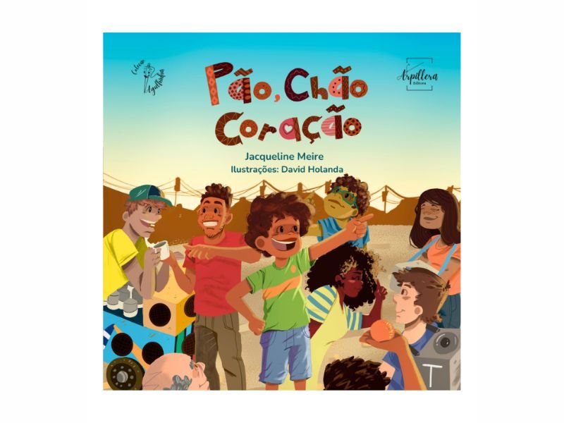 Capa de Pão, chão, coração, de Jacqueline Meire