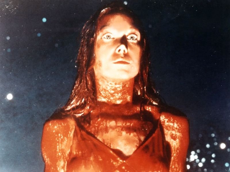 Sissy Spacek com Carrie White