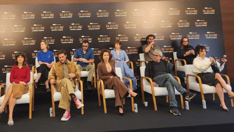 Coletiva de imprensa Ângela Diniz