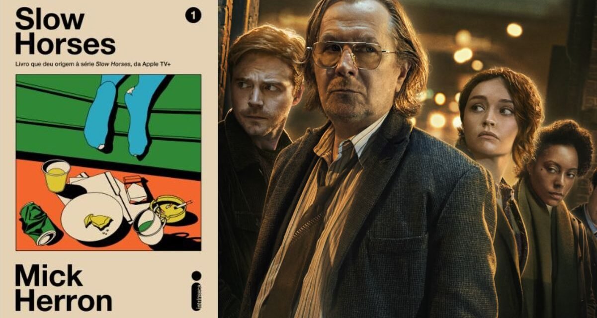 Primeiros livros da série Slow Horses chegam ao Brasil em janeiro