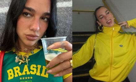 Dua Lipa celebra a cultura brasileira em nova turnê