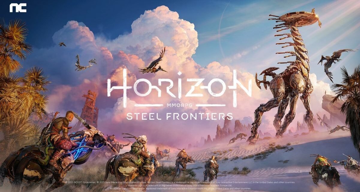 NCSOFT anuncia Horizon Steel Frontiers, novo MMORPG do universo de Horizon