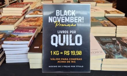 Inovação: Nova feira literária vende livros por quilo