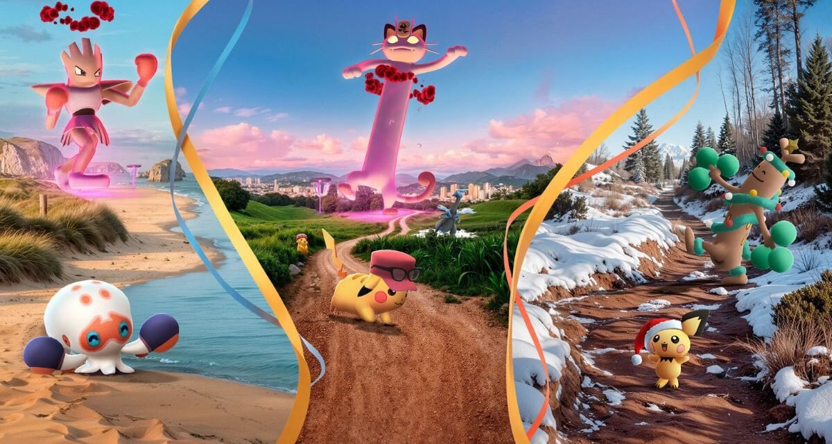 Pokémon GO traz nova temporada Passos Preciosos e novidades