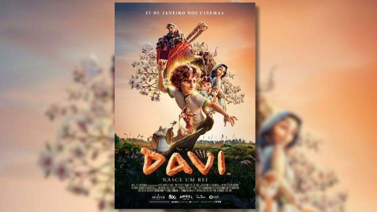Davi Nasce um Rei (2025) - Cartaz oficial do filme em PT-BR - Creditos - Heaven Content