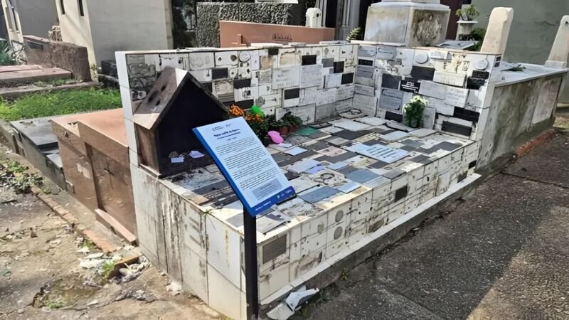 Túmulo da milagreira Maria Judith