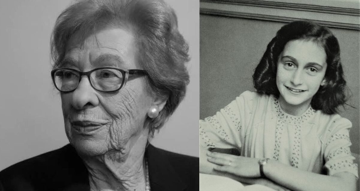 Morre aos 96 anos Eva Schloss, escritora e amiga de Anne Frank