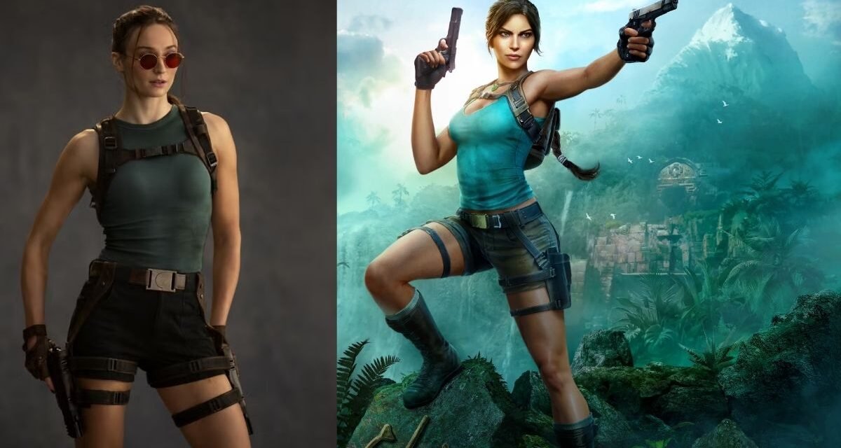 Tomb Raider | Prime Video divulga visual de Sophie Turner como Lara Croft