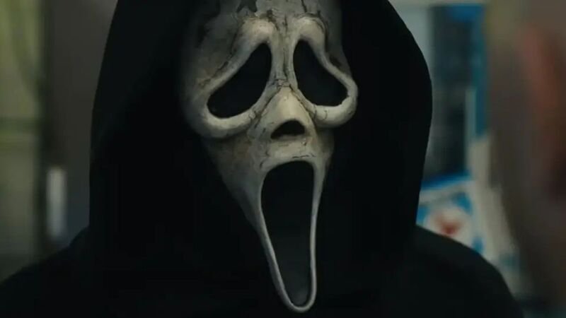 Máscara envelhecida Ghostface