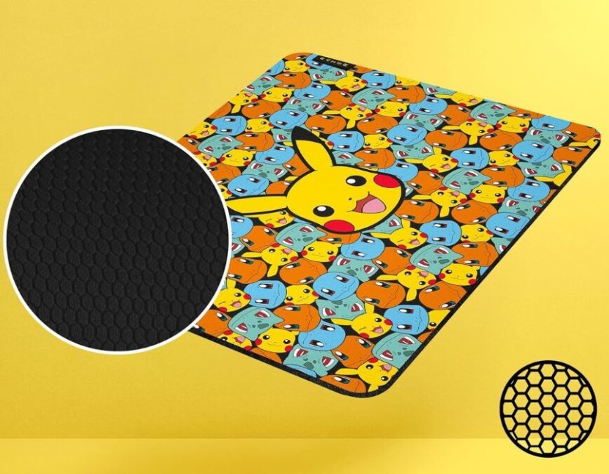 Mousepad do Pokémon para setup gamer