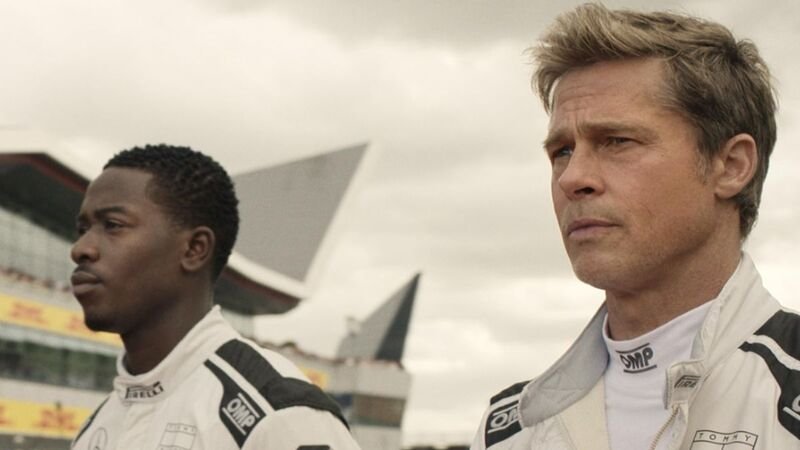 Brad Pitt e Damson Idris